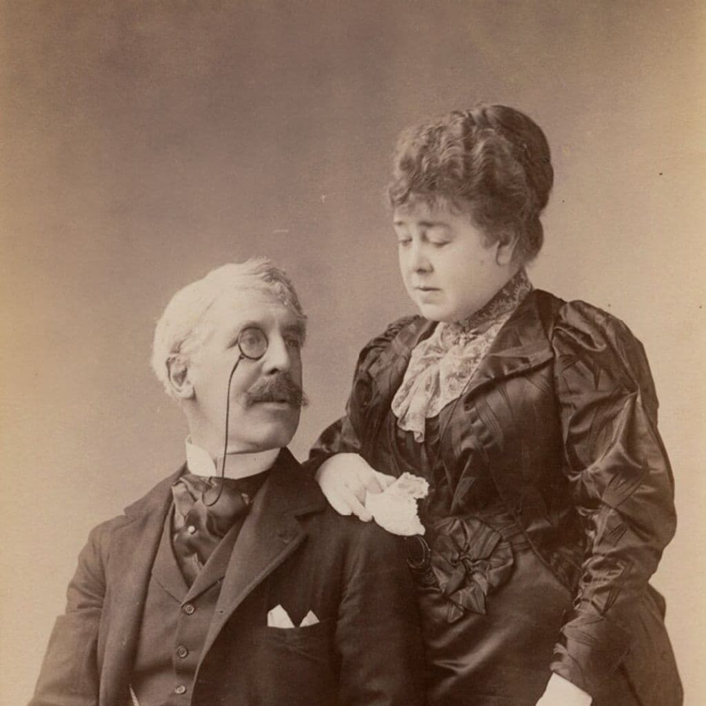 Squire Bancroft and Marie